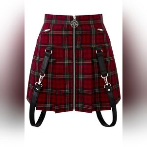 Killstar DEAD BEATZ MINI SKIRT